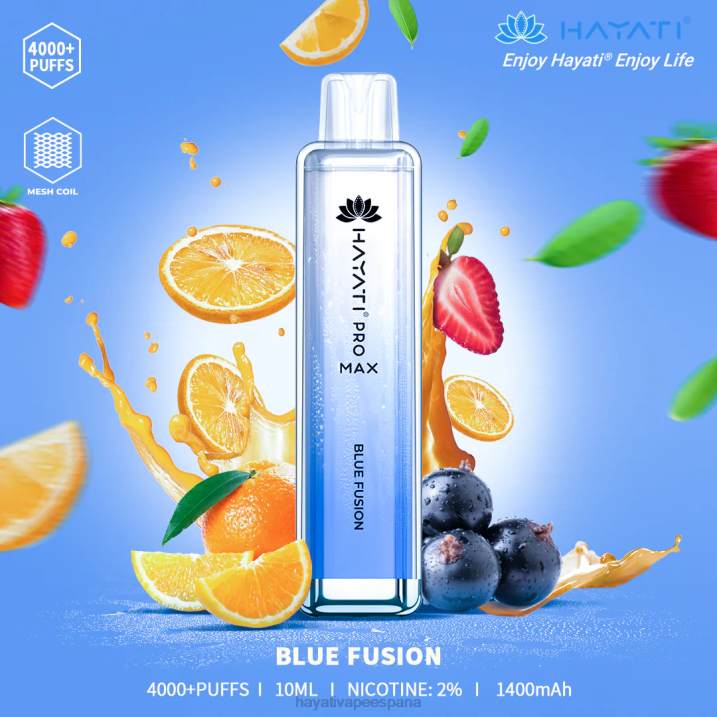 fusión azul