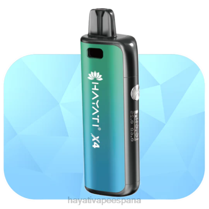 Hayati X4 sistema de cápsulas recargables 20XX59 - Hayati España aurora verde