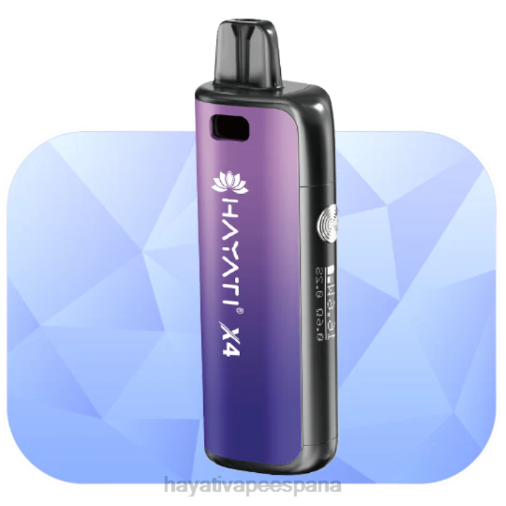Hayati X4 sistema de cápsulas recargables 20XX61 - Hayati Vape España morado brumoso