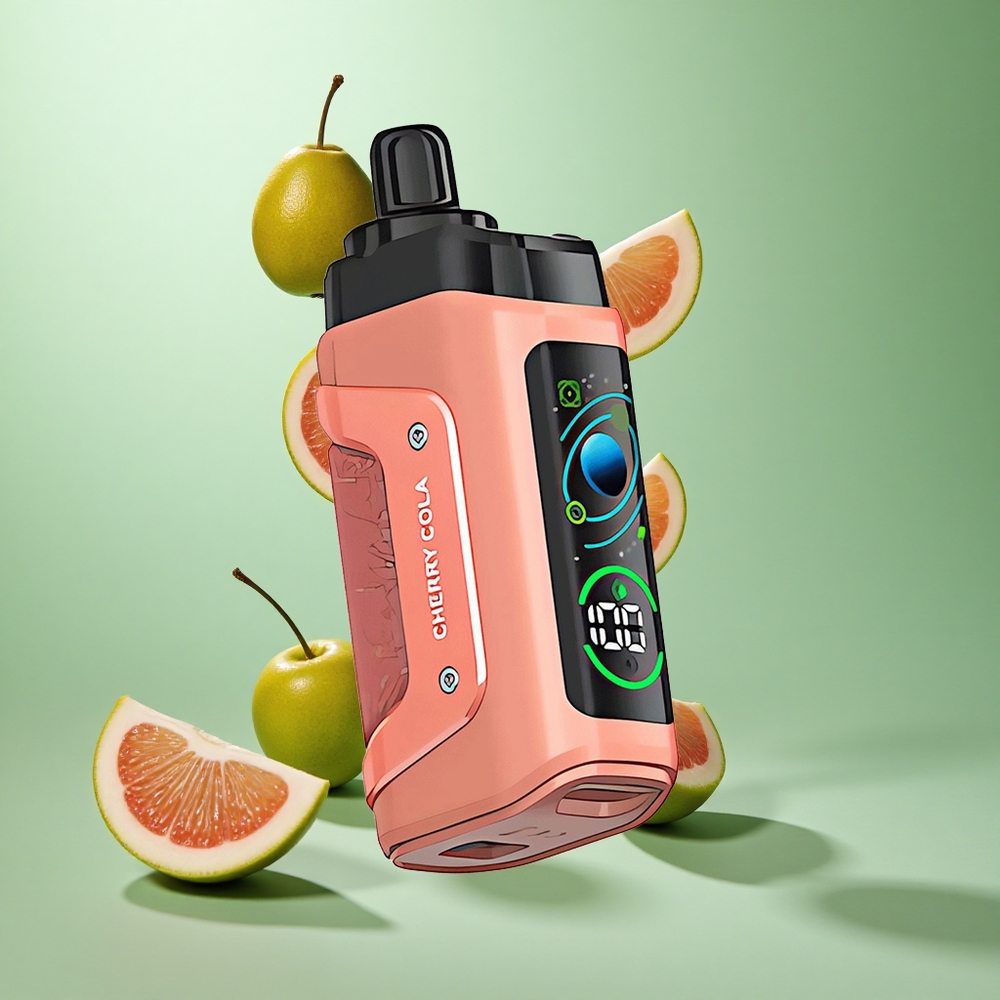 Razz Bar 45000 Caladas Cereza Cola Resistencia de 1.0 Ohm