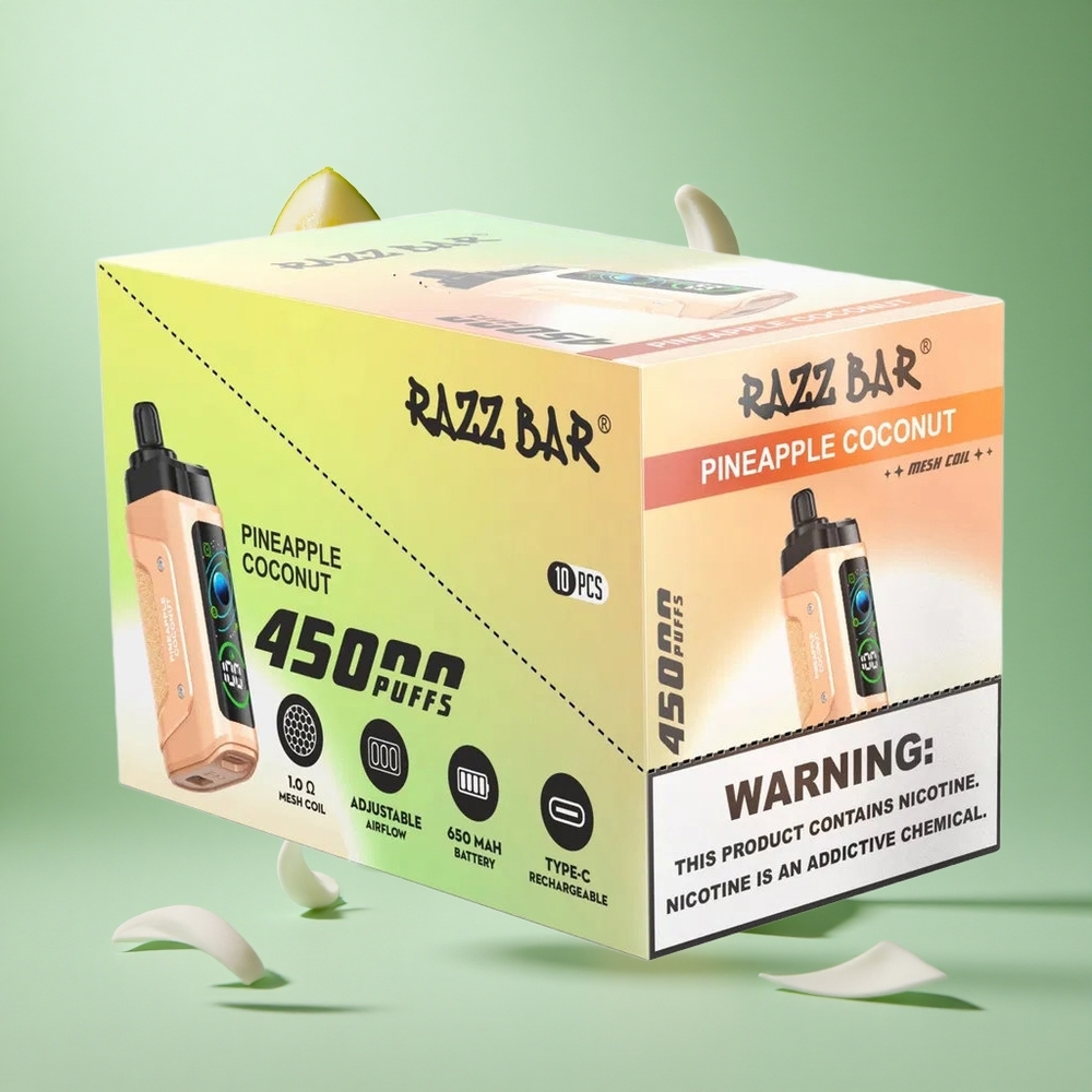 Razz Bar 45000 Caladas Coco Resistencia 1.0 Ohm