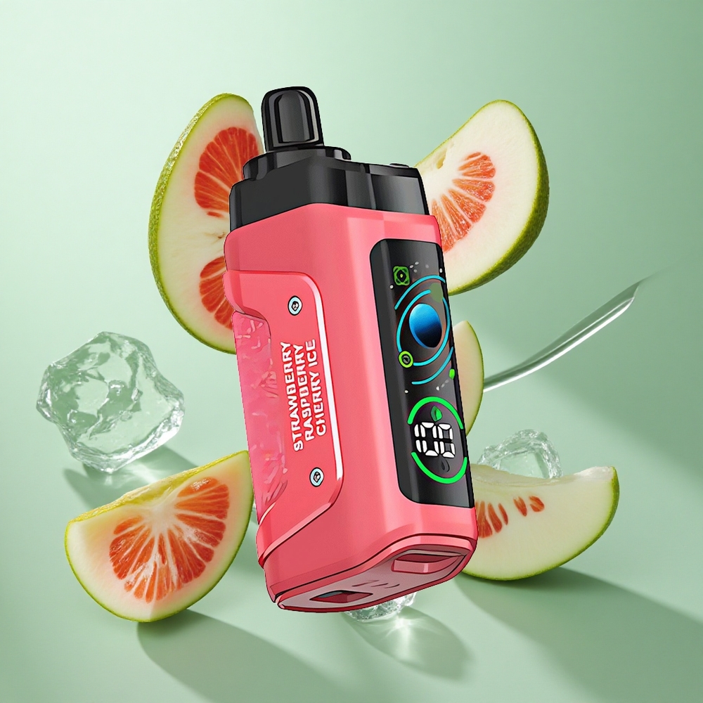 Razz Bar 45000 Caladas Fresa Cereza Hielo Tipo-C Recargable