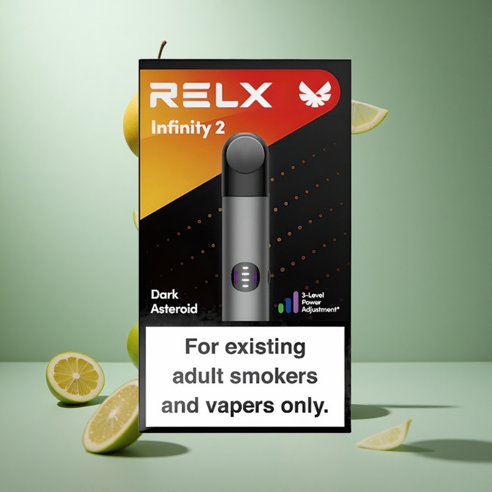 RELX Infinity 2 Dispositivo de Vapeo 650 Caladas Gris