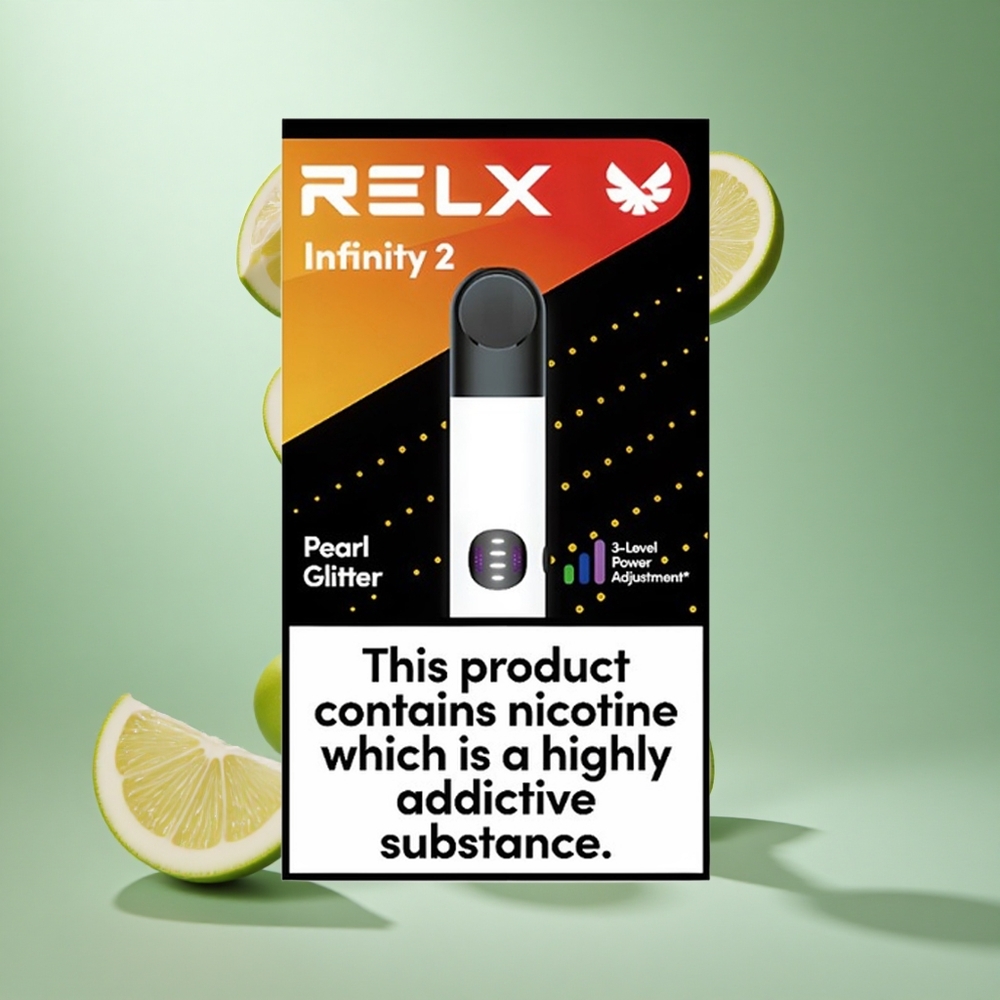 RELX Infinity 2 Dispositivo de Vapeo 650 Caladas Perla en Polvo