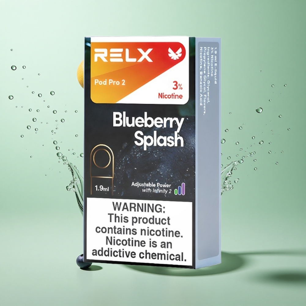 RELX Pod Pro 2 600 Caladas Arándano Azul