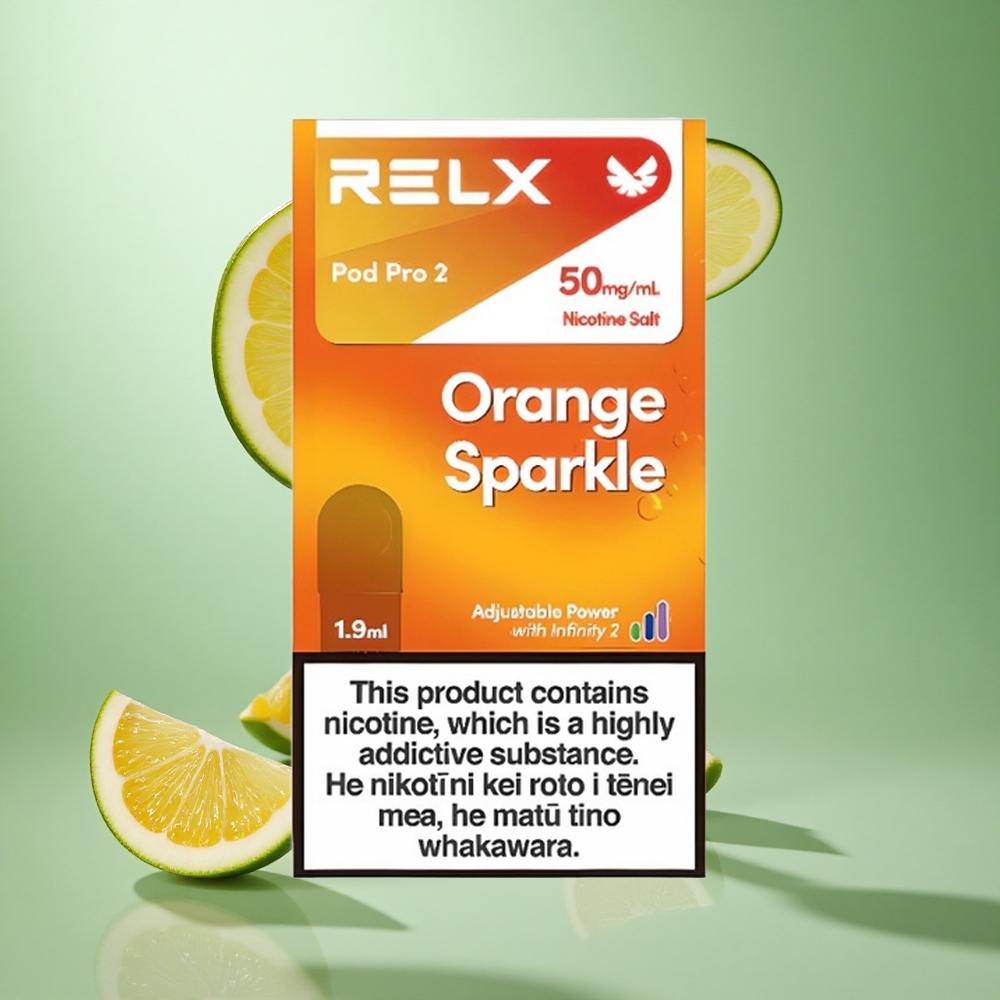 RELX Pod Pro 2 600 Caladas Chispa Naranja