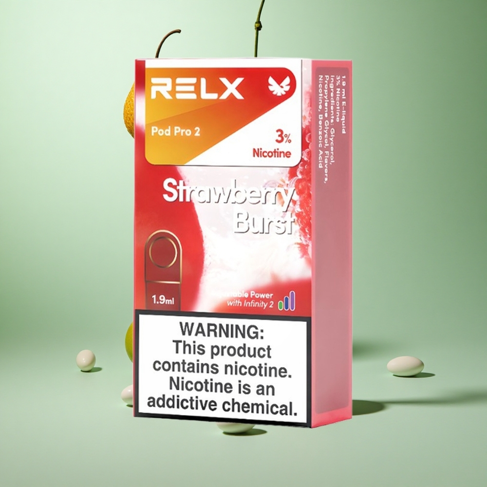 RELX Pod Pro 2 600 Caladas Fresa Explosiva