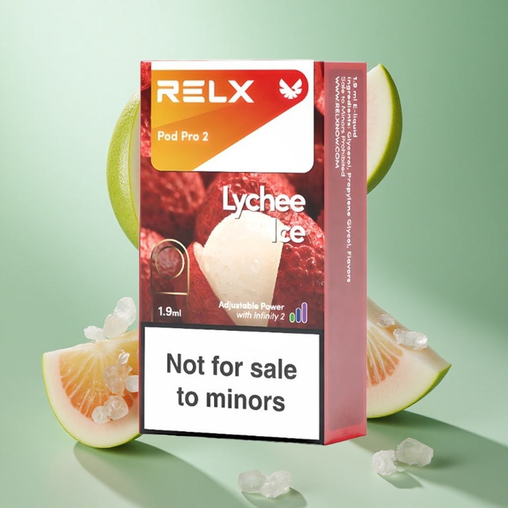 RELX Pod Pro 2 600 Caladas Hielo de Lichi