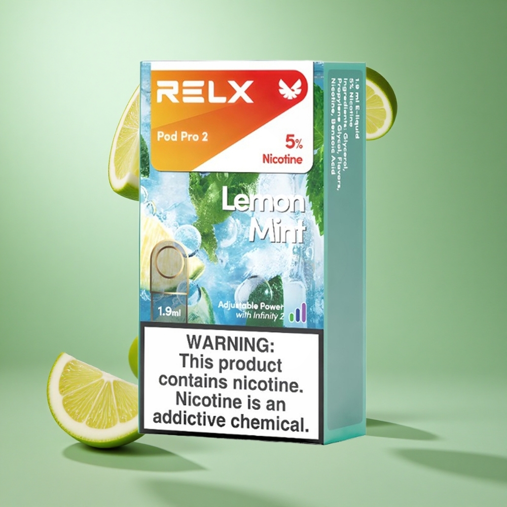 RELX Pod Pro 2 600 Caladas Limón Menta
