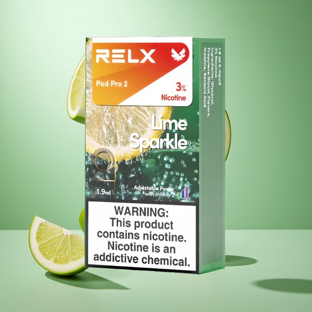 RELX Pod Pro 2 600 Caladas Lima Brillante