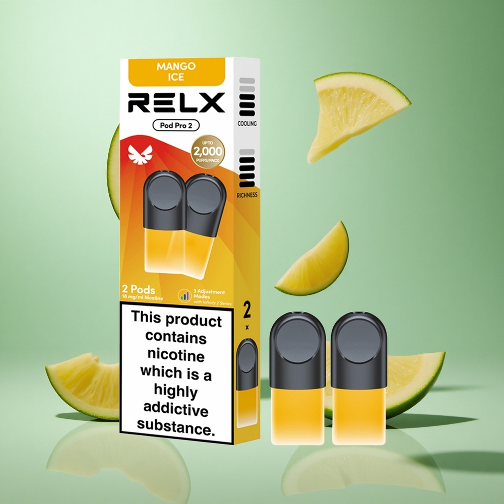 RELX Pod Pro 2 600 Caladas Mango Helado