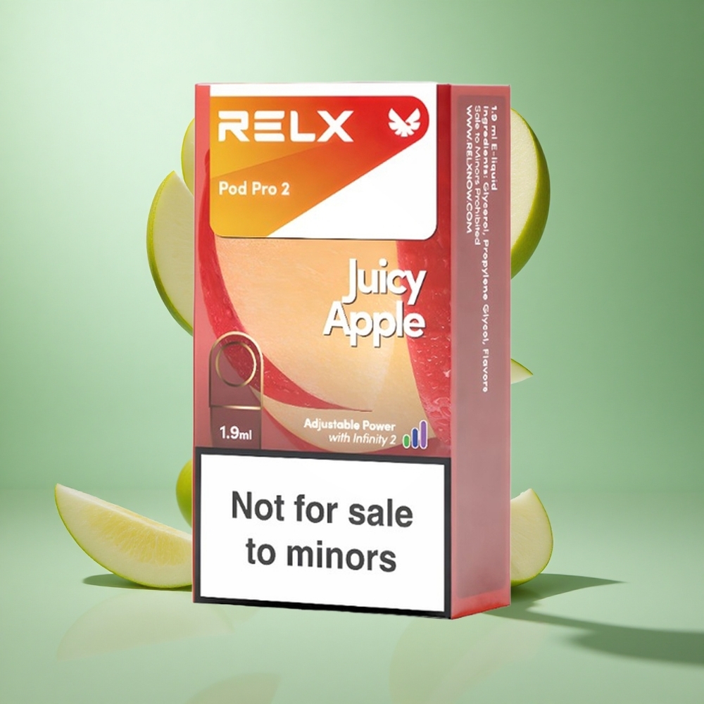 RELX Pod Pro 2 600 Caladas Manzana Jugosa