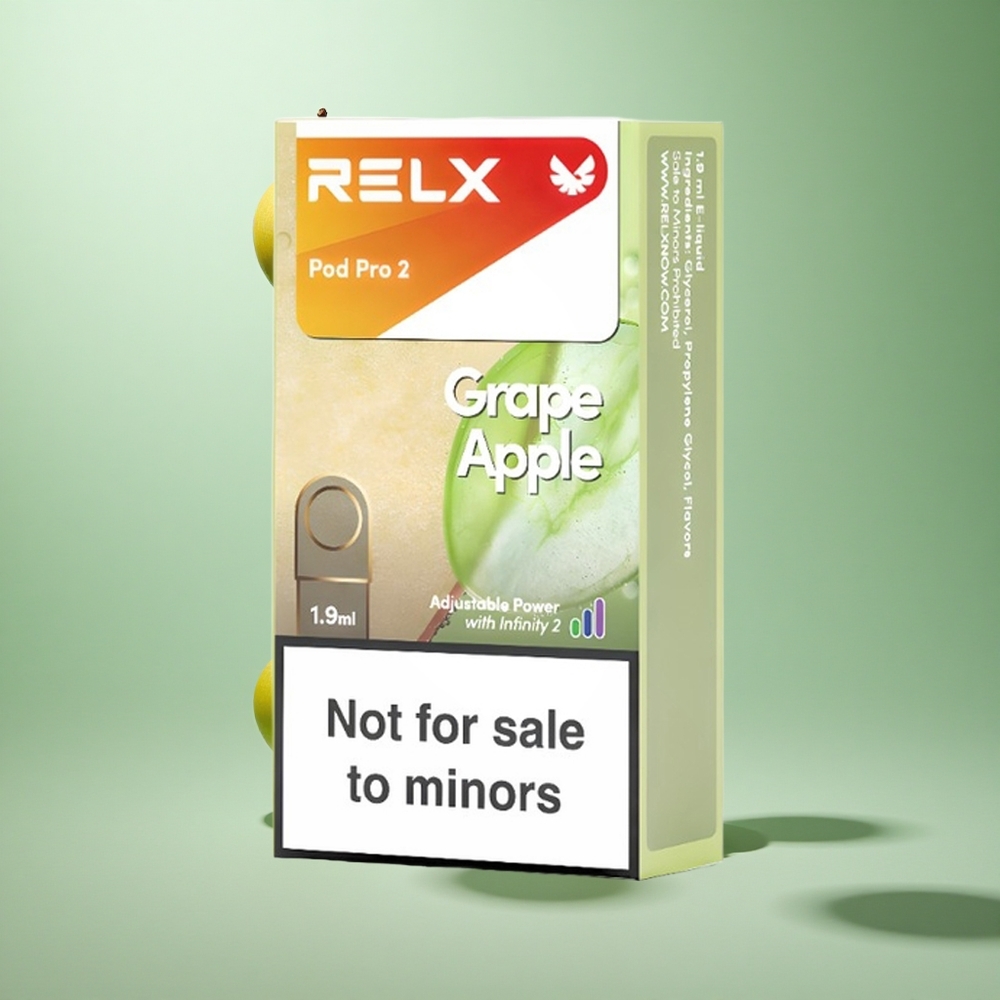 RELX Pod Pro 2 600 Caladas Uva Manzana