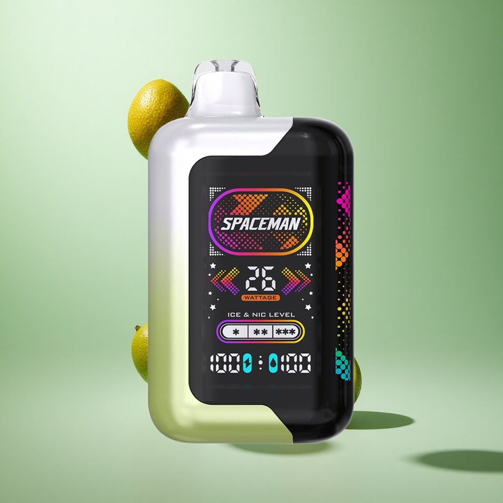 SMOK SPACEMAN SP40000 Vape Desechable con Pantalla LED de 2.28" Fresa Kiwi